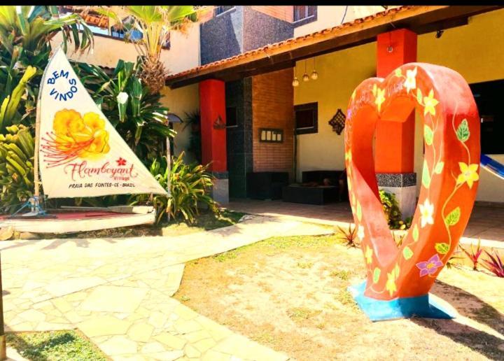 Pousada Flamboyant Village - Praia Das Fontes - 50Mt Da Gruta Mae D'Agua (Adults Only) Beberibe Exteriér fotografie